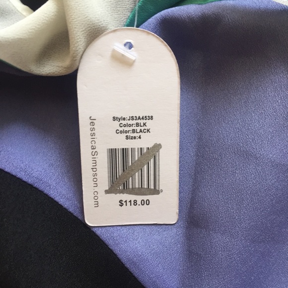 Jessica Simpson Racerback Colorblock Dress - Picture 5 of 8